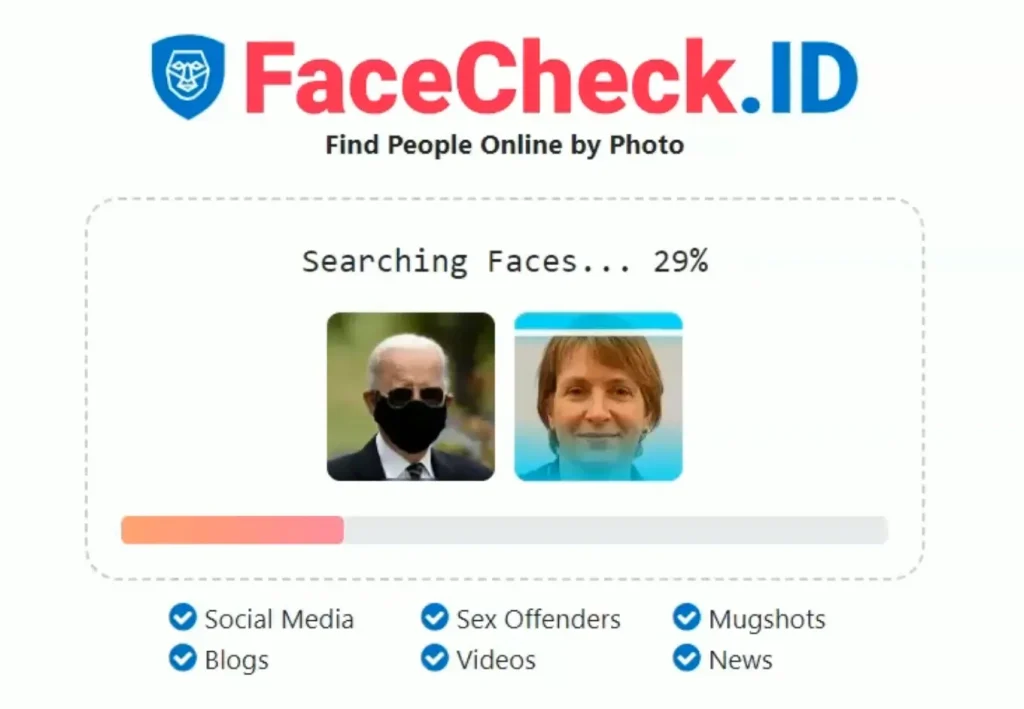 Facecheck – Tìm kiếm trên mạng bằng khuôn mặt nhờ trí tuệ nhân tạo AI