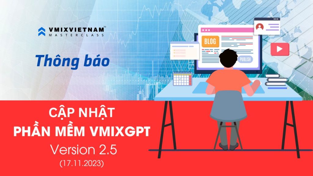 Cập nhật vMixGPT lên phiên bản 2.5