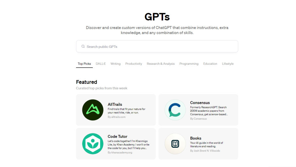 Ra mắt GPT Store của OpenAI