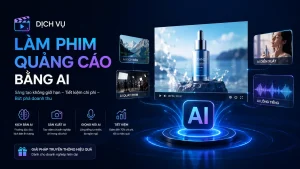 Dịch vụ làm phim quảng cáo bằng AI