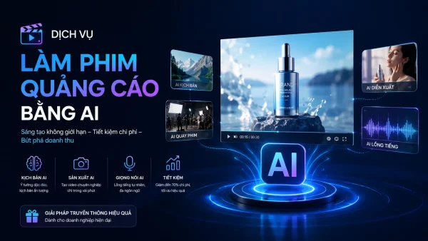 lamphimquangcao Dịch vụ làm phim quảng cáo bằng AI
