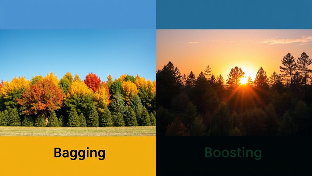 bagging versus boosting differences