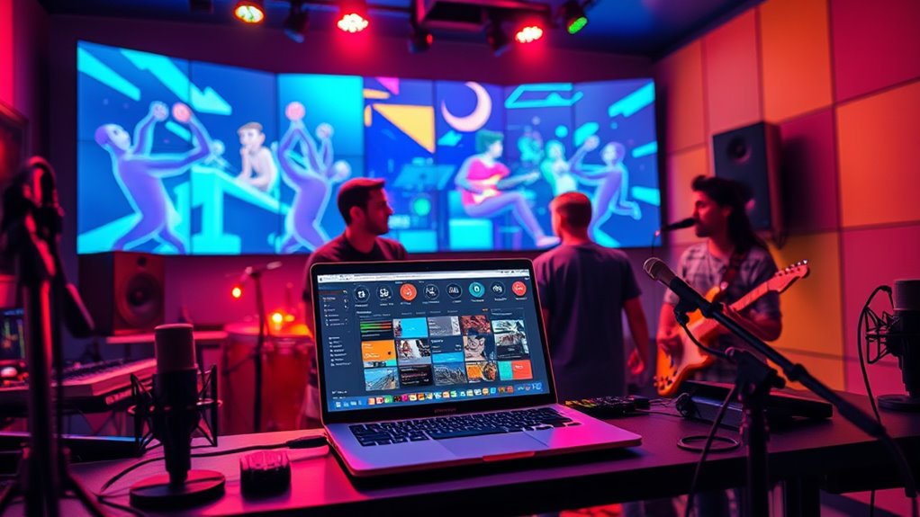 create impressive music videos