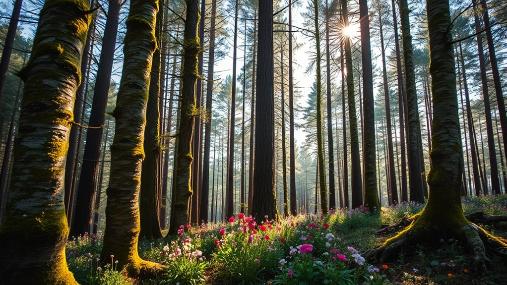 random forest tree placement