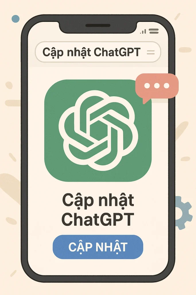 Ảnh minh họa trang Cập nhật ChatGPT