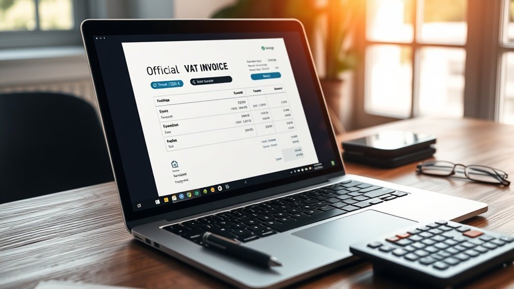 common vat invoice types