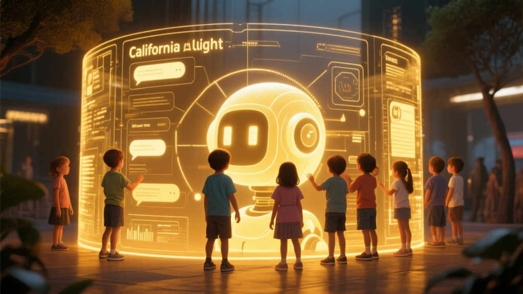 California siết chặt quy định chatbot AI, bảo vệ trẻ em