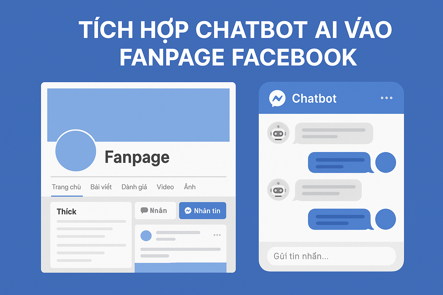Tích hợp AI vào Fanpage Facebook