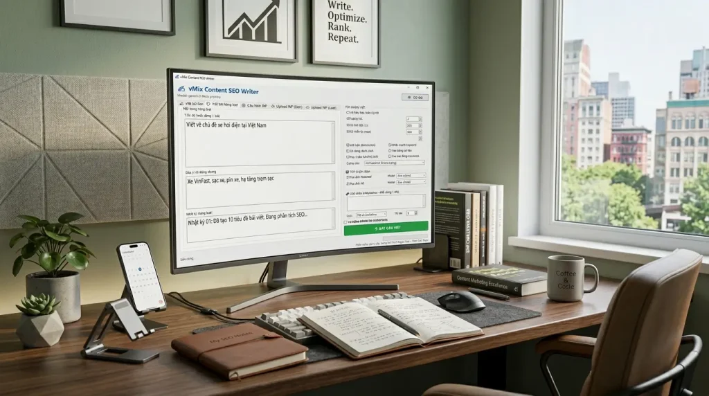 Công cụ viết Content chuẩn SEO tốt nhất 2026