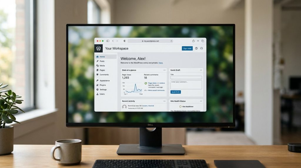 WordPress ra mắt my.WordPress.net, tạo không gian làm việc riêng tư ngay trên trình duyệt