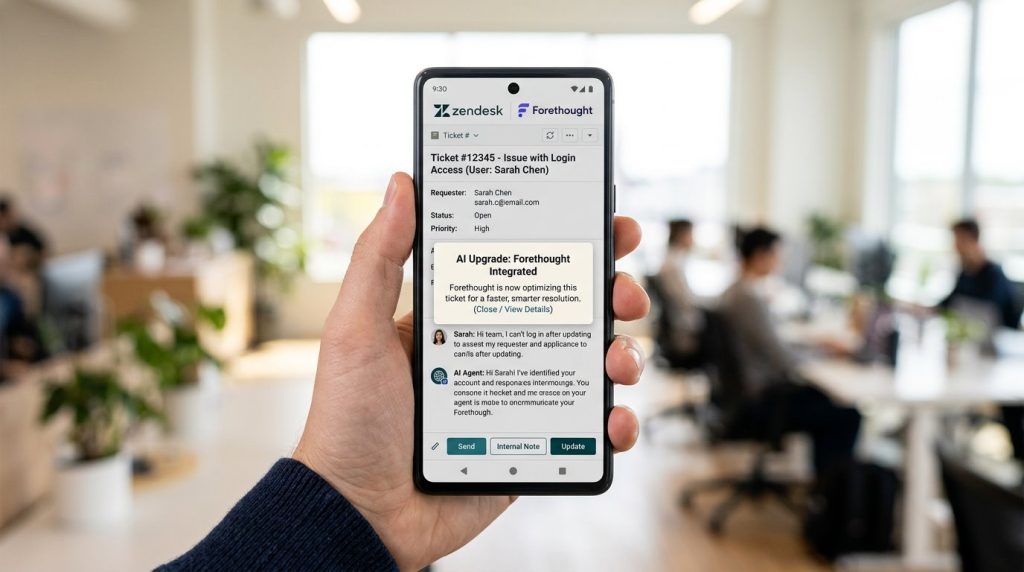Zendesk thâu tóm startup Forethought để tăng tốc lộ trình AI chăm sóc khách hàng
