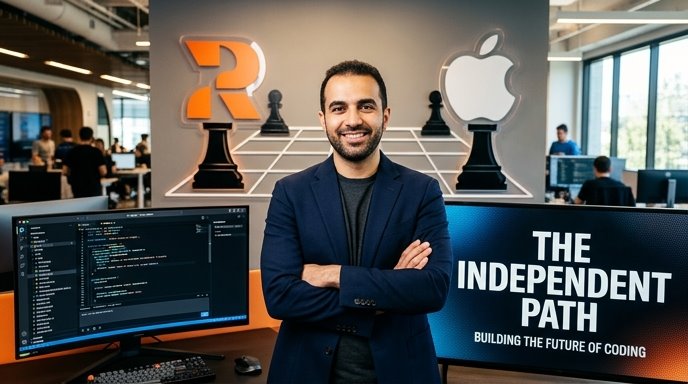 CEO Replit Amjad Masad nói về việc giữ độc lập, đối đầu Apple và thương vụ Cursor