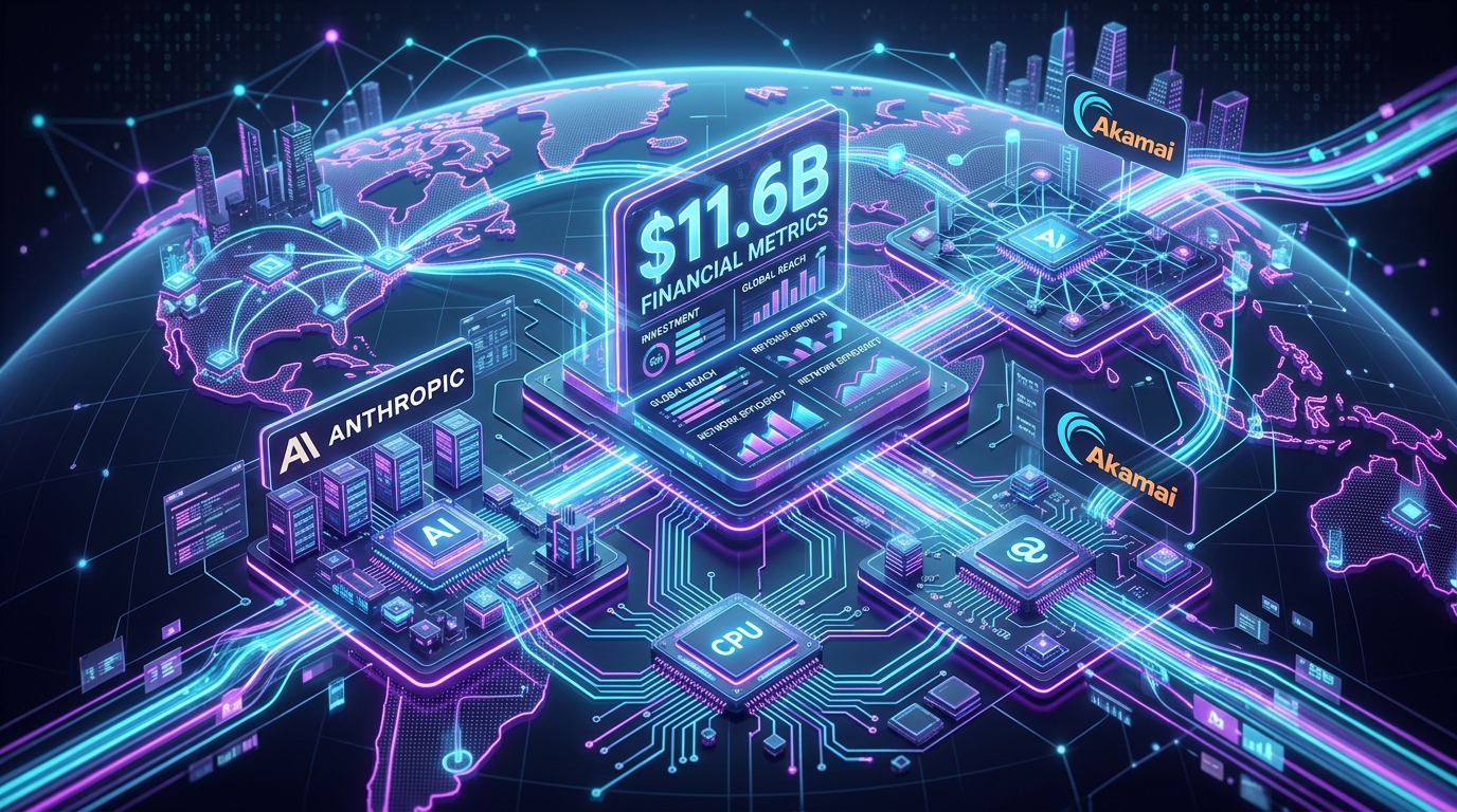 Anthropic chi 11,6 tỷ USD cho hợp đồng hạ tầng đám mây Akamai