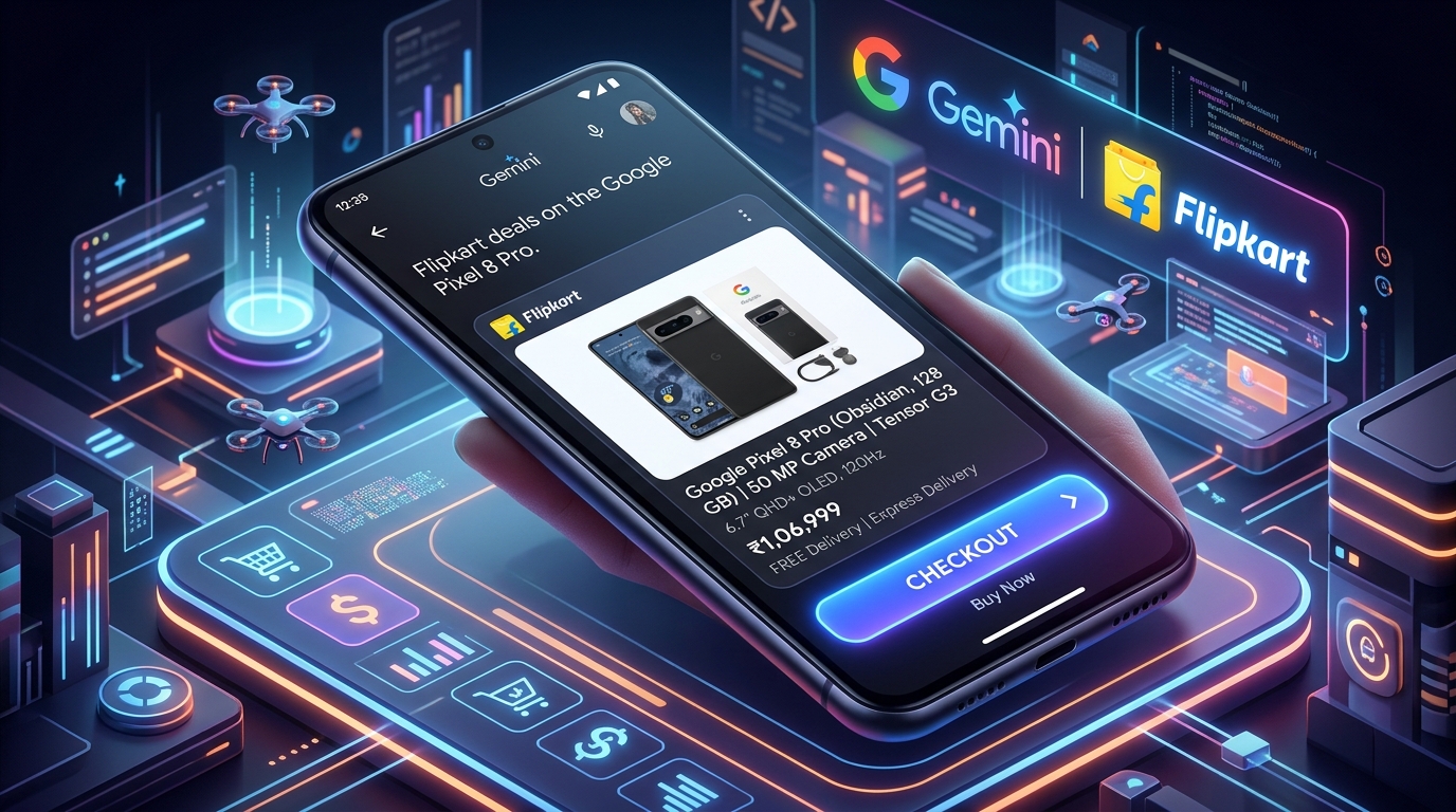 Google Gemini thử nghiệm tính năng mua sắm trực tiếp từ Flipkart