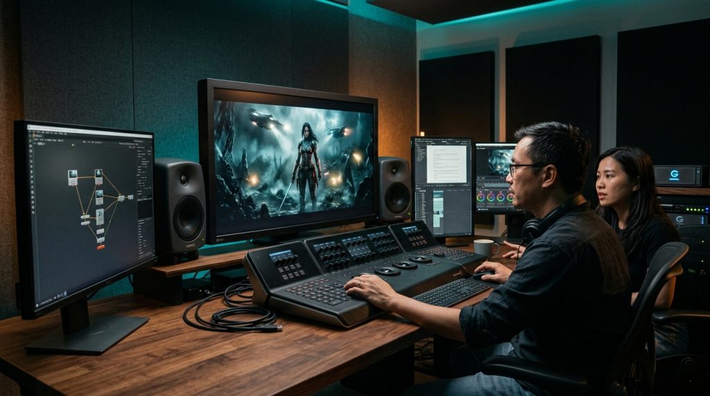 Sản xuất Video AI v&agrave; VFX